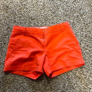 Orange shorts